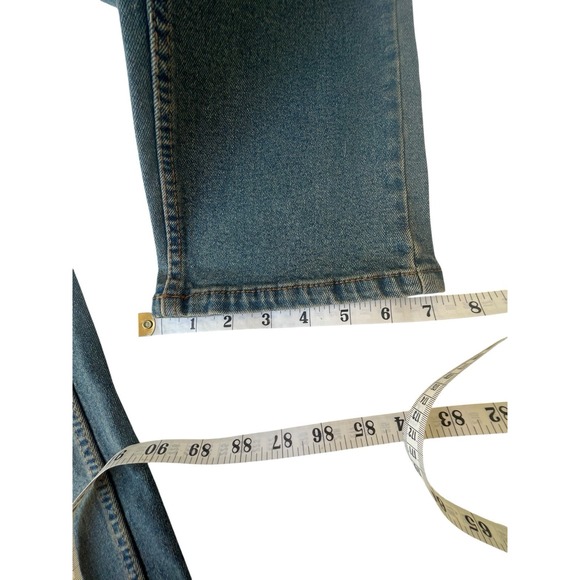 Architect Jean Company 28x30 Blue Stretch Denim Slim Fit Five Pocket Tapered Leg - Picture 10 of 11